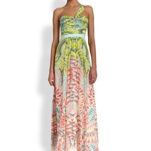 BCBGMaxAzria Chiffon Maxi Dress Size 2